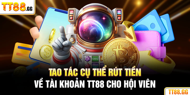 Chỉ dẫn thao tác cụ thể để rút tiền về tại TT88 cho hội viên